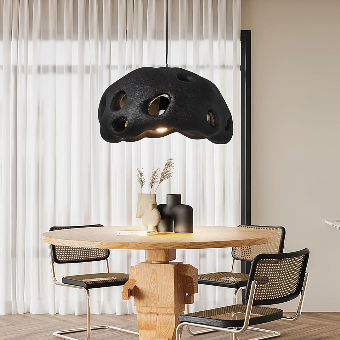 Lustra Suspension Résine Blanche pour Salon - Neutralighting