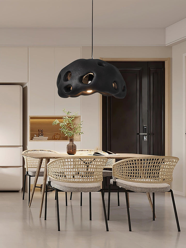 Lustra Suspension Résine Blanche pour Salon - Neutralighting