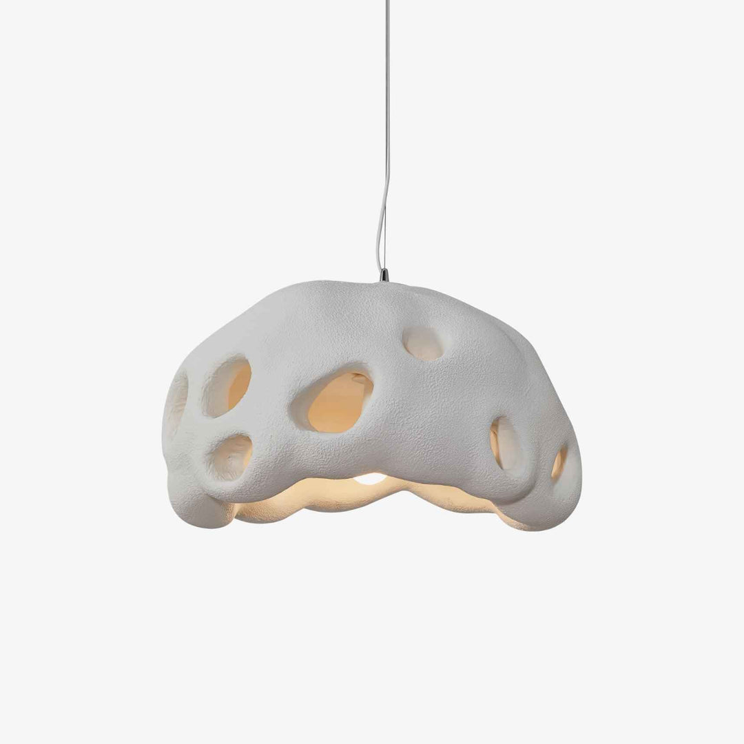 Lustra Suspension Résine Blanche pour Salon - Neutralighting