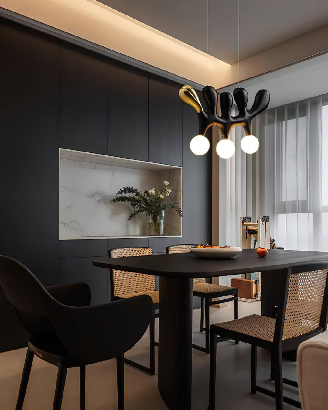 Sprout Suspension Contemporaine en Bois - Neutralighting
