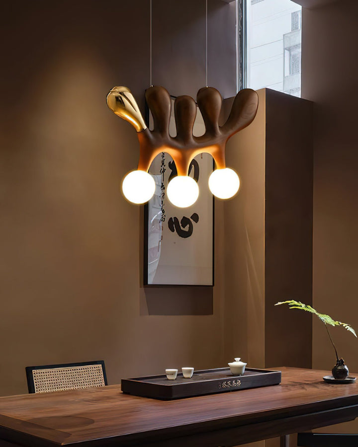 Sprout Suspension Contemporaine en Bois - Neutralighting