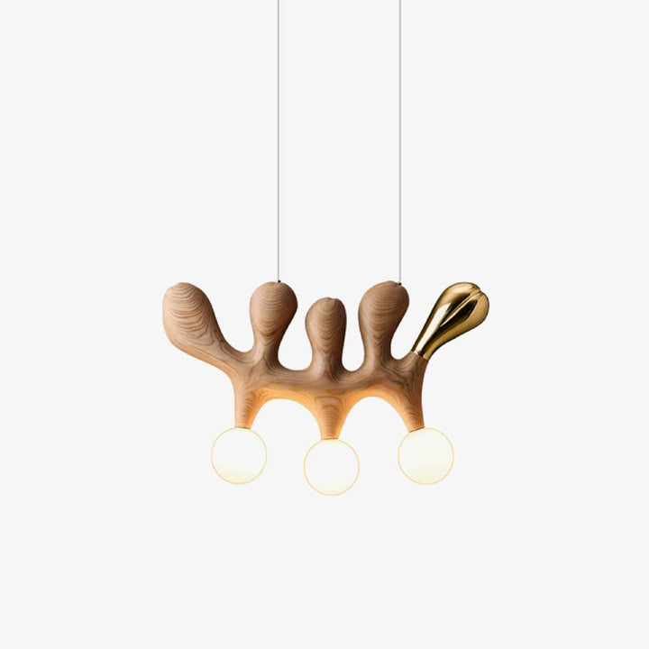 Sprout Suspension Contemporaine en Bois - Neutralighting
