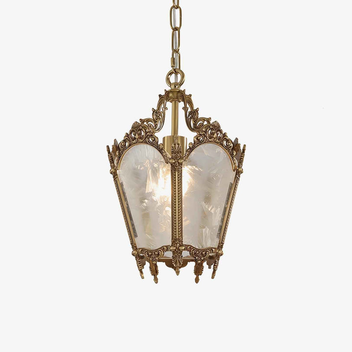 Lustra Lampe Pendante Laiton Empire Antique Élégante - Neutralighting