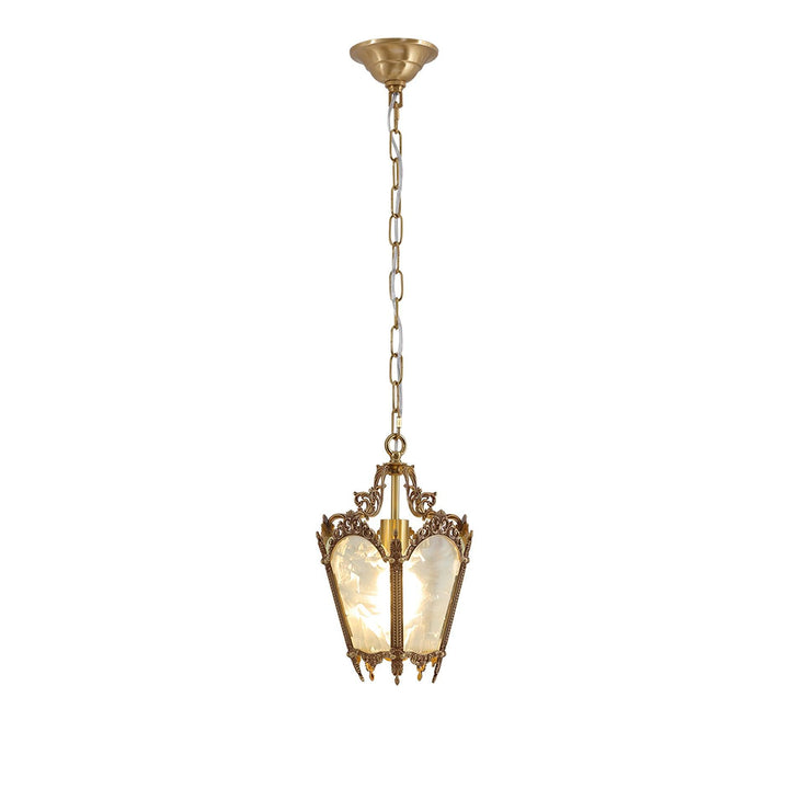 Lustra Lampe Pendante Laiton Empire Antique Élégante - Neutralighting