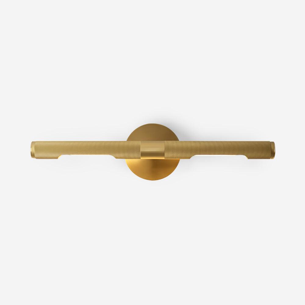 Solvain Applique murale LED moderne en laiton - Neutralighting