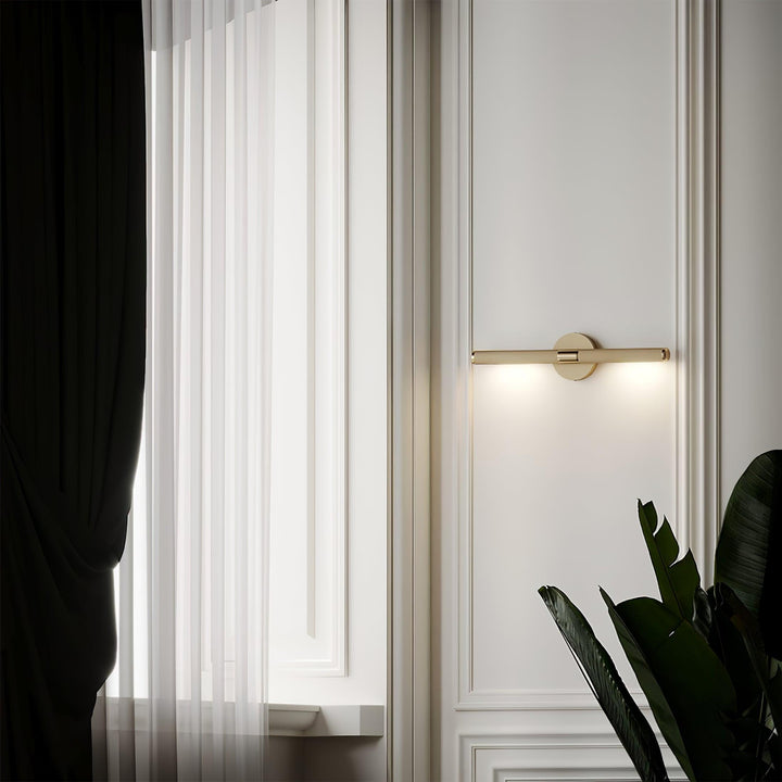 Solvain Applique murale LED moderne en laiton - Neutralighting