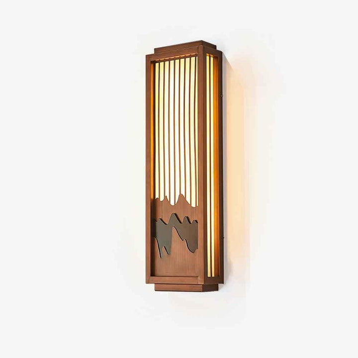 Maya Acier 22cm Blanc LED