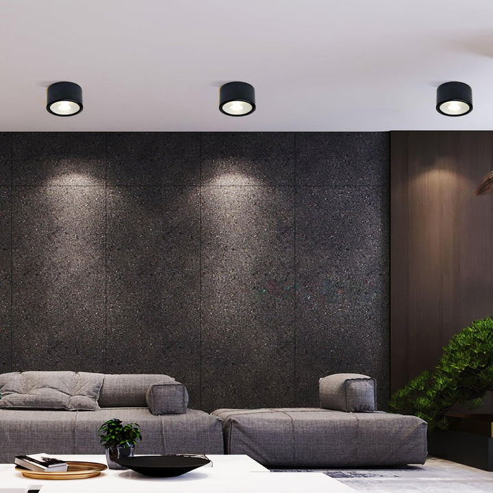 Nero Lampe Plafonnier Classique en Acier - Neutralighting