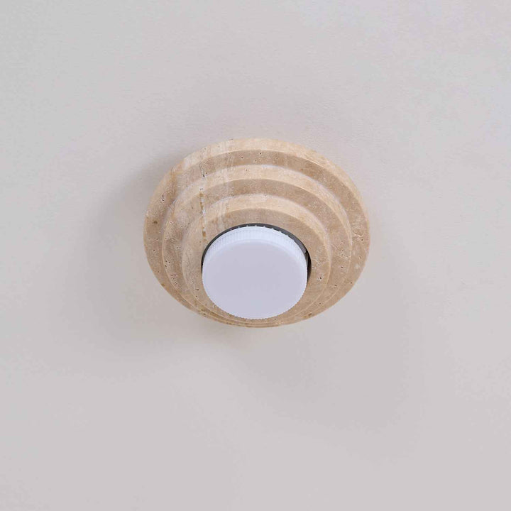 Zadoraris Métal 17cm Beige LED 8W