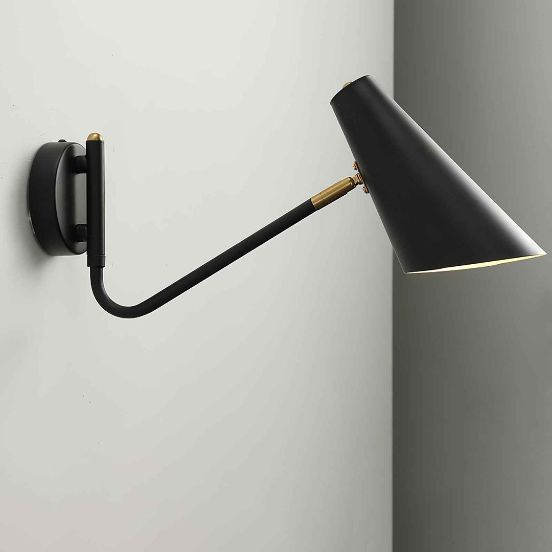Amaris Acier 42cm Noir LED