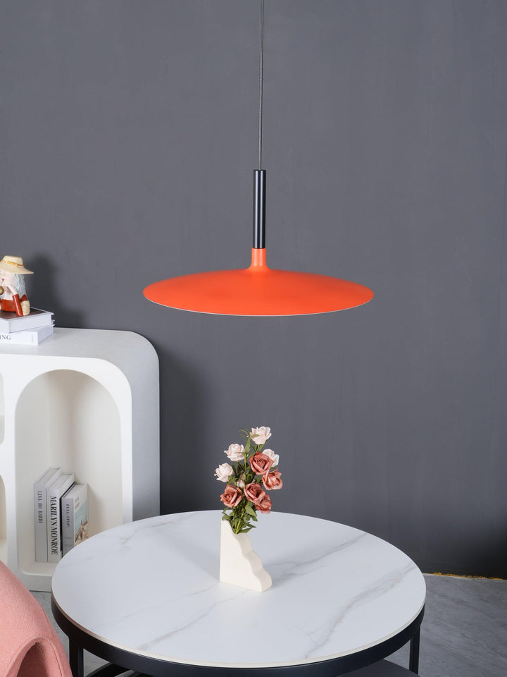 Lustra Suspension Lampe Disque Plat en Aluminium - Neutralighting