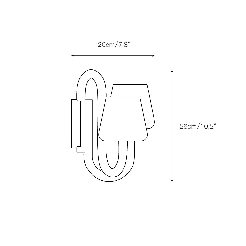 Norduvyi Lampe Murale En Aluminium Minimaliste Moderne - Neutralighting