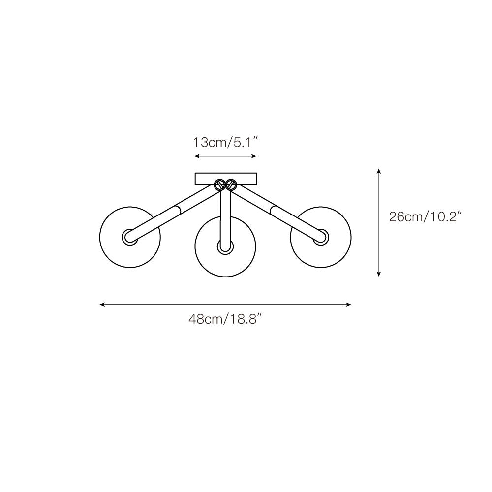 Norduvyi Lampe Murale En Aluminium Minimaliste Moderne - Neutralighting