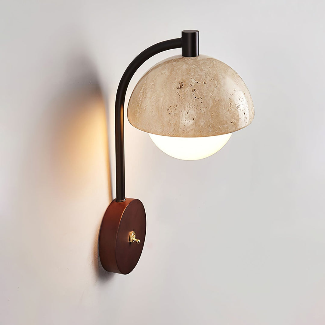 Arlo Applique Murale en Travertin - Neutralighting