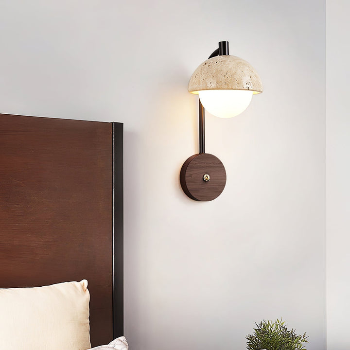 Arlo Applique Murale en Travertin - Neutralighting