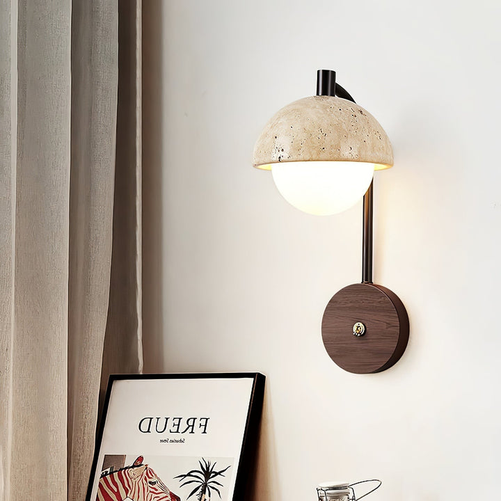Arlo Applique Murale en Travertin - Neutralighting