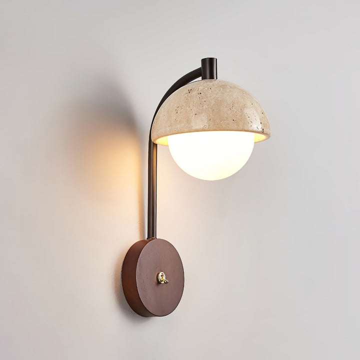 Arlo Applique Murale en Travertin - Neutralighting