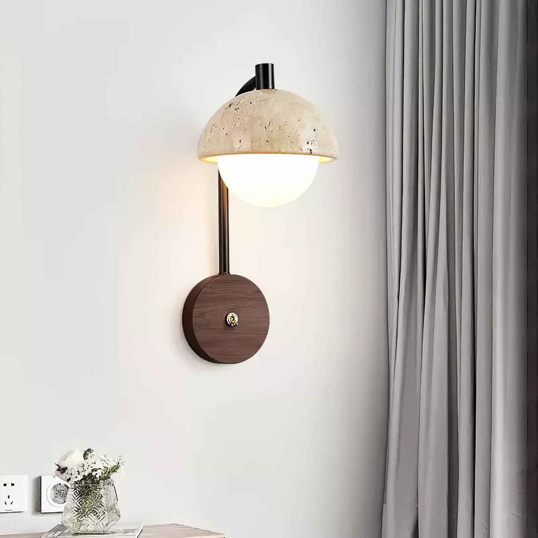 Arlo Verre 15cm Blanc LED