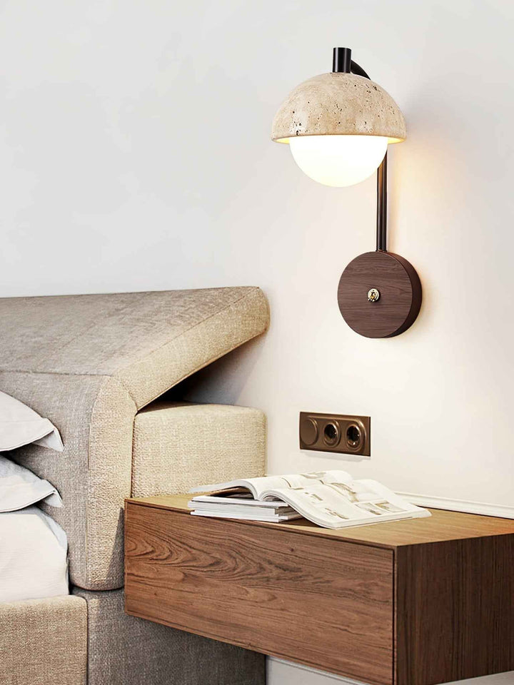 Arlo Verre 15cm Blanc LED