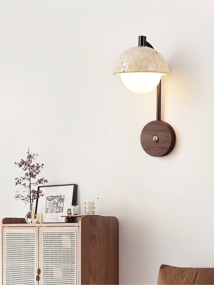 Arlo Applique Murale en Travertin - Neutralighting