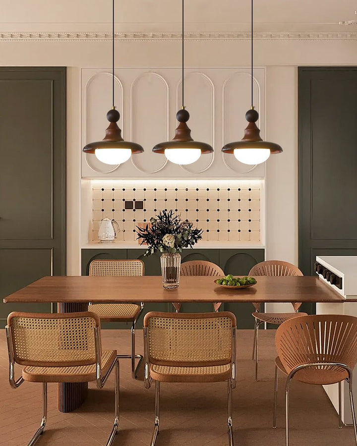 Syraeeth Suspension en Bois Art Nordique Premium - Neutralighting