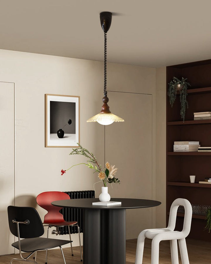 Syraeeth Suspension en Bois Art Nordique Premium - Neutralighting