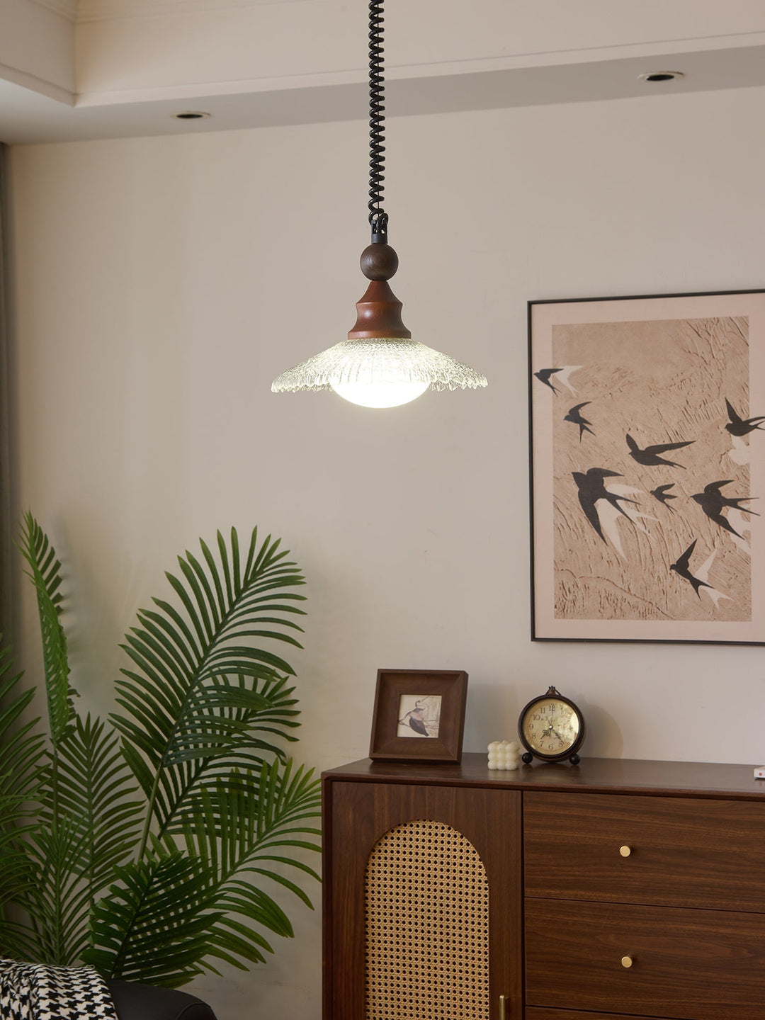 Syraeeth Suspension en Bois Art Nordique Premium - Neutralighting
