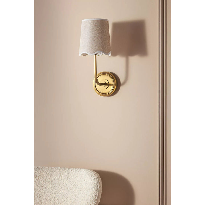 Sifuvyo Lampe Murale En Tissu Et Métal Minimaliste Moderne - Neutralighting
