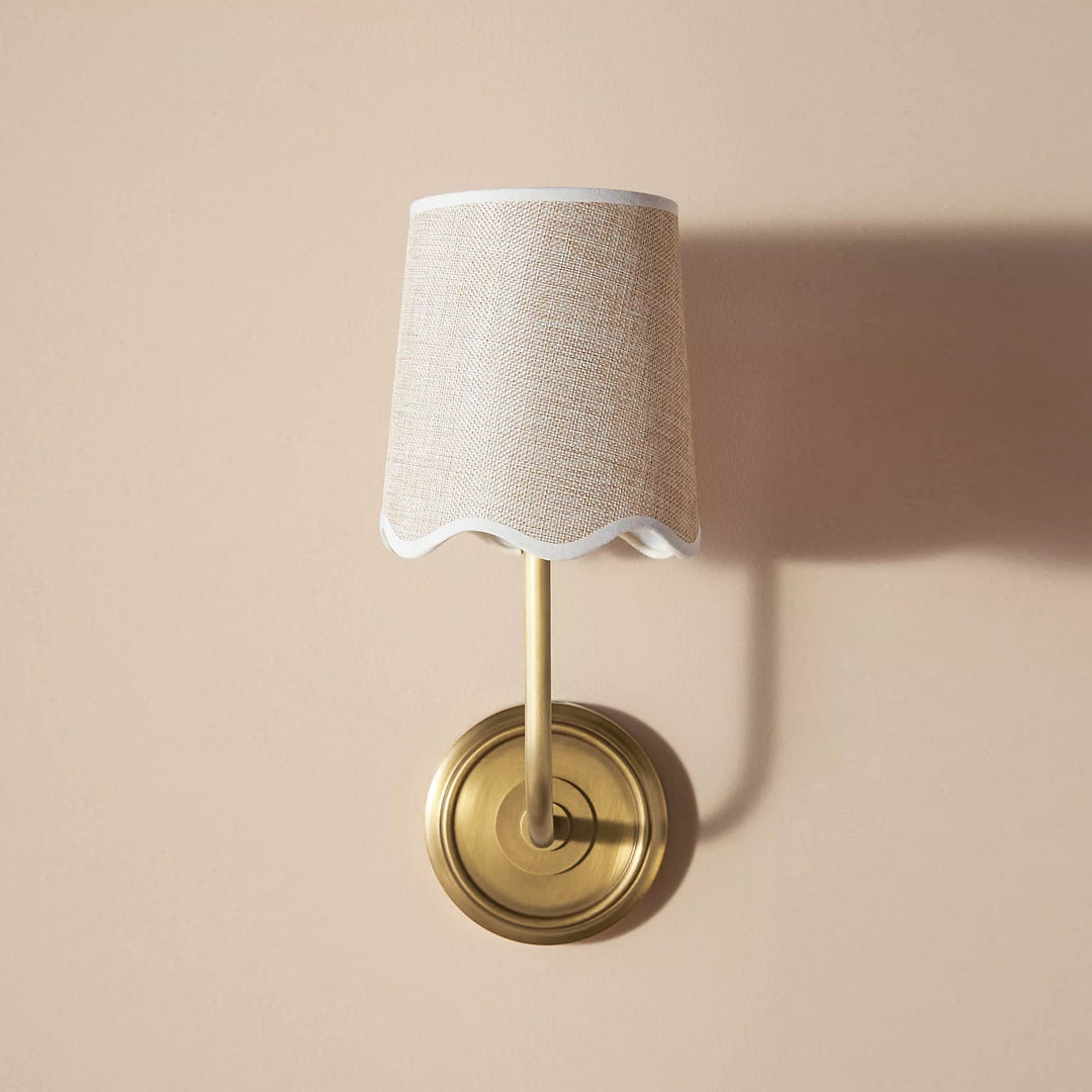 Sifuvyo Lampe Murale En Tissu Et Métal Minimaliste Moderne - Neutralighting