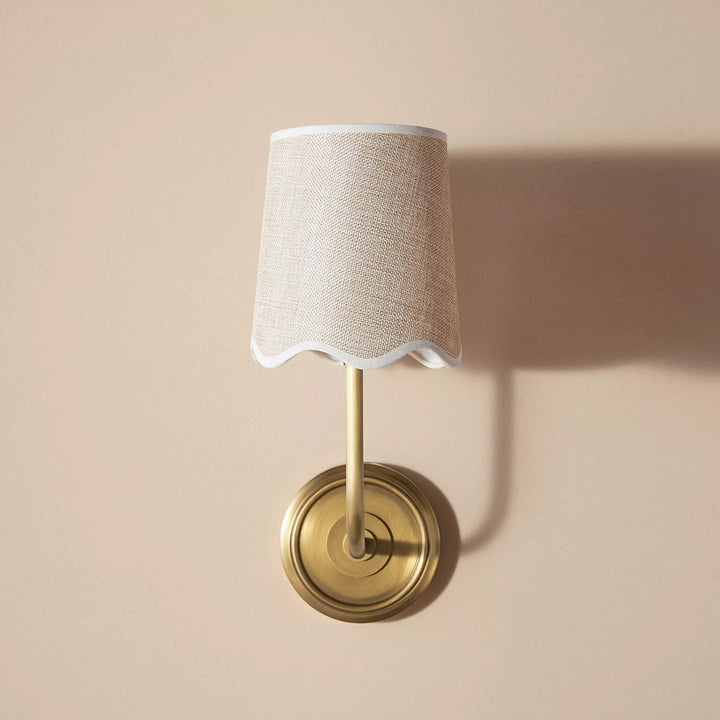 Sifuvyo Lampe Murale En Tissu Et Métal Minimaliste Moderne - Neutralighting