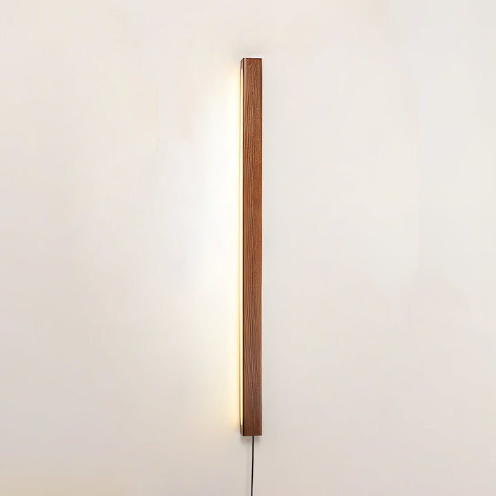 Lustra Wall Lamp Linear Wood Plug In - Neutralighting