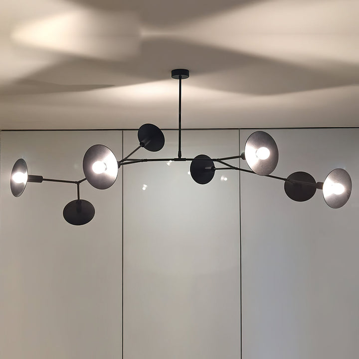 Tinduvyo Chandelier Métal Verre Minimaliste Moderne - Neutralighting
