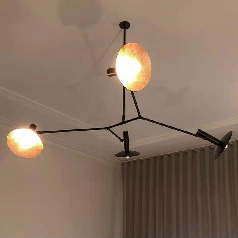Tinduvyo Chandelier Métal Verre Minimaliste Moderne - Neutralighting