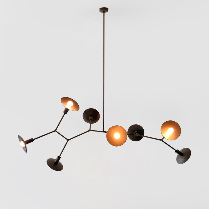 Tinduvyo Chandelier Métal Verre Minimaliste Moderne - Neutralighting