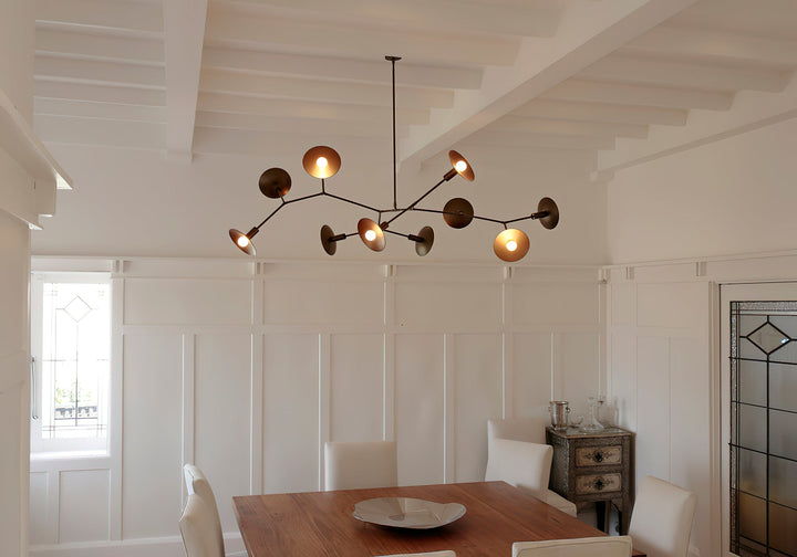 Tinduvyo Chandelier Métal Verre Minimaliste Moderne - Neutralighting