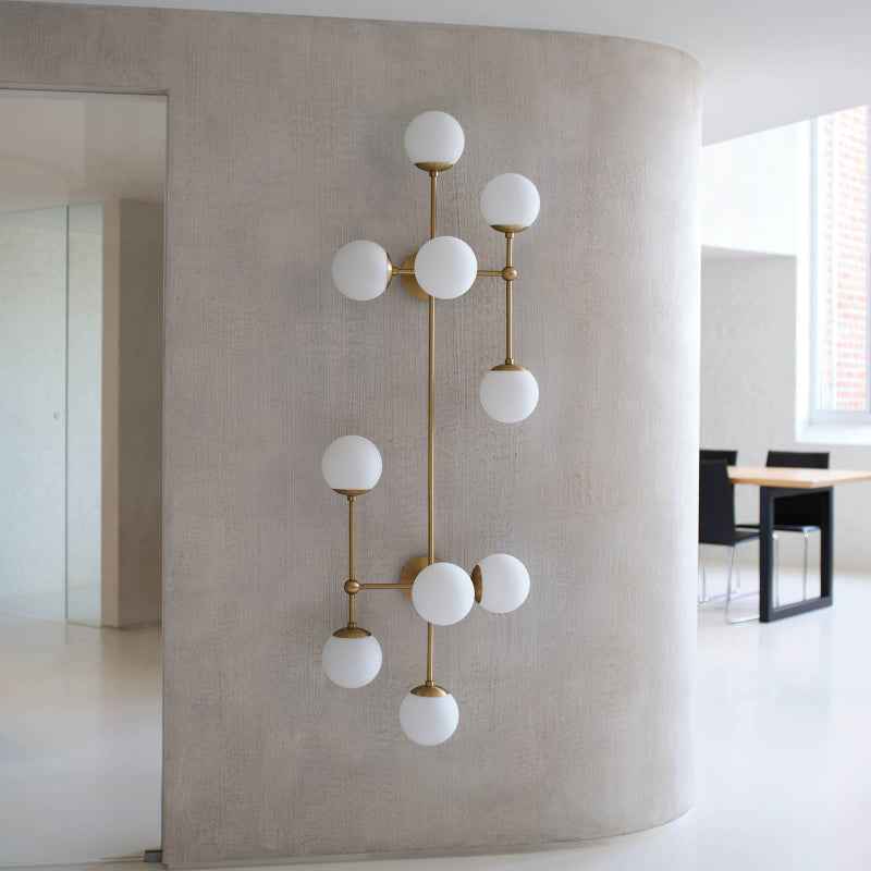 Lampe yo en Laiton – Design Contemporain