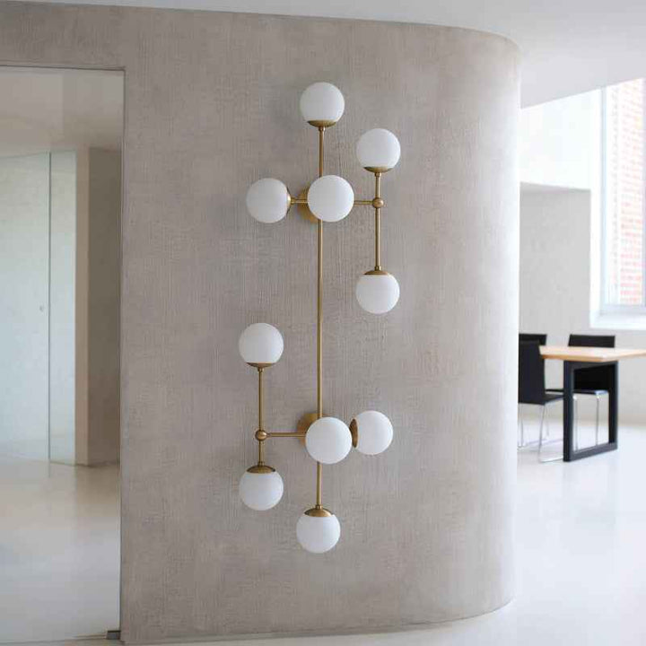Lampe yo en Laiton – Design Contemporain