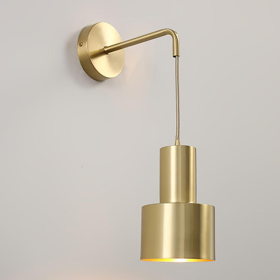 Alvina Applique Murale Moderne Minimaliste en Laiton - Neutralighting