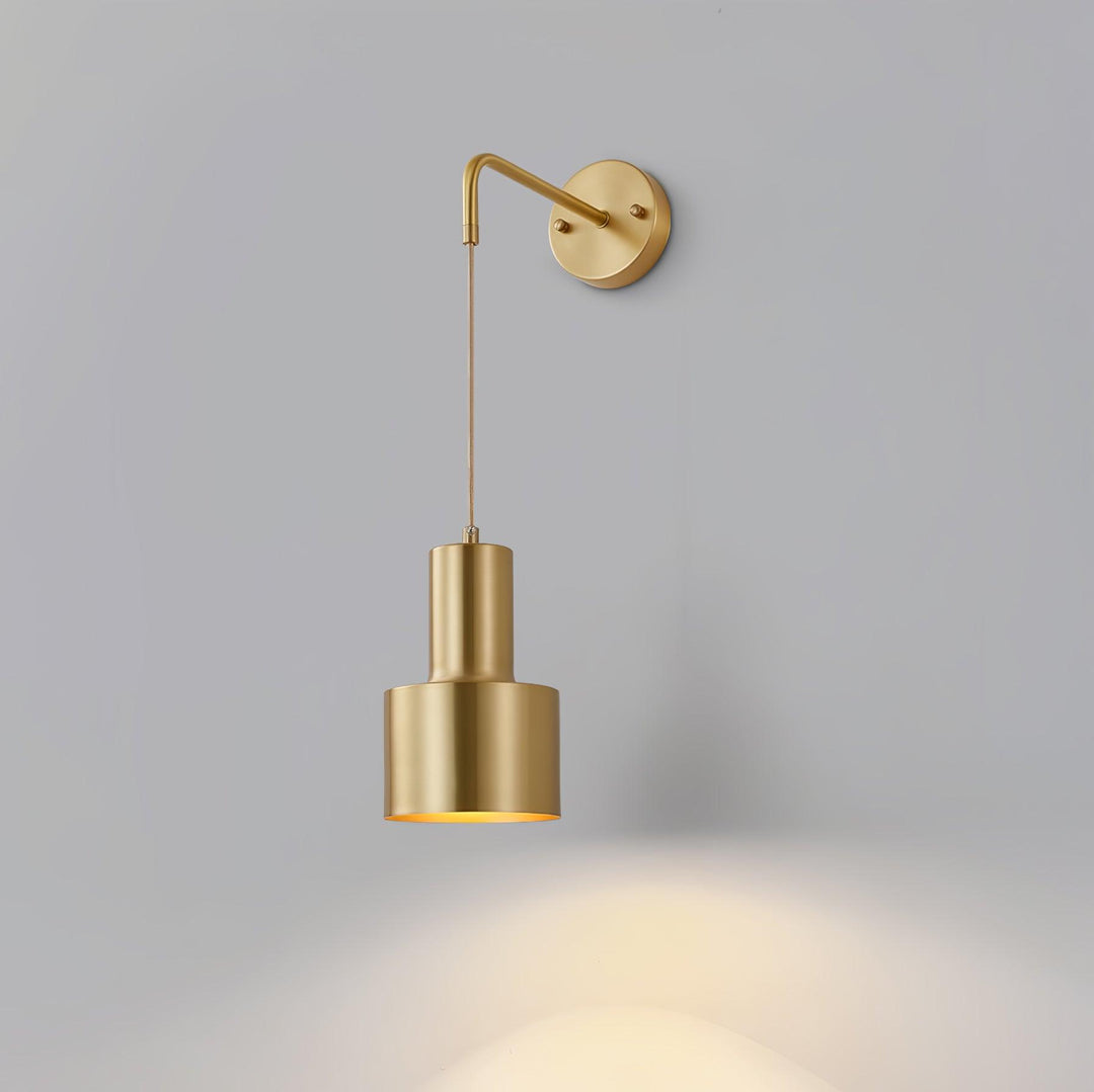 Alvina Applique Murale Moderne Minimaliste en Laiton - Neutralighting