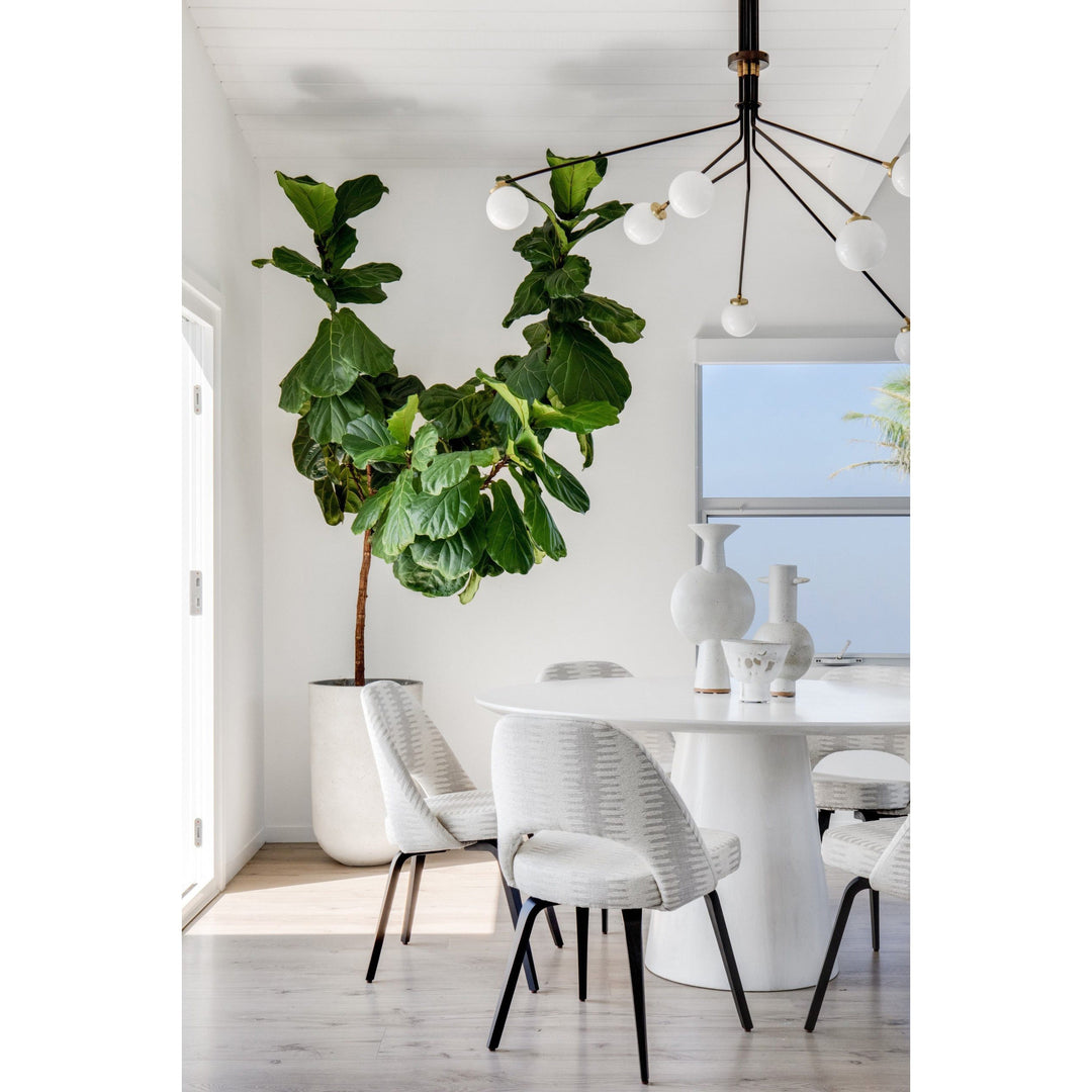 Vatnuvyo Moderne Minimaliste Laiton Métal Verre Plafonnier - Neutralighting