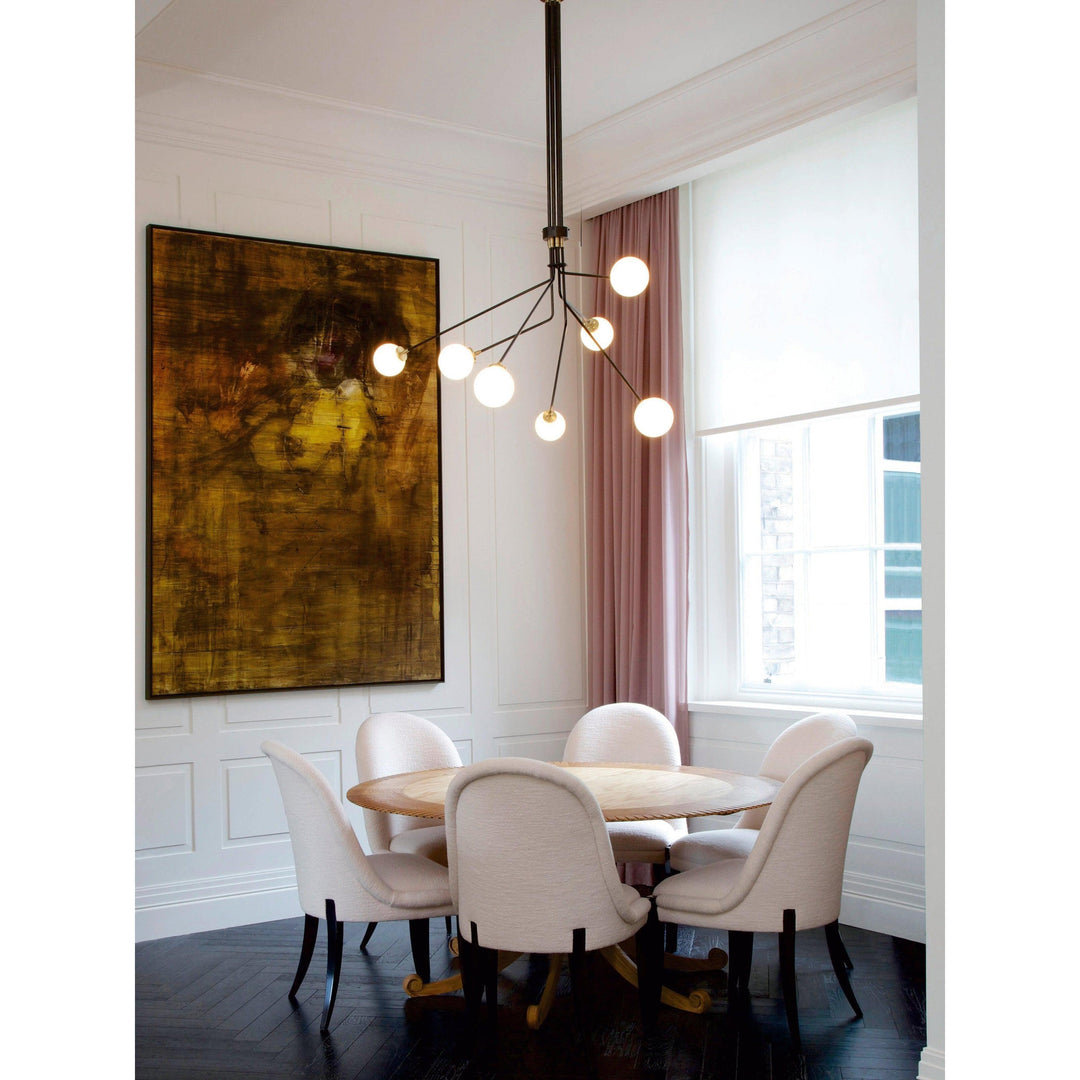 Vatnuvyo Moderne Minimaliste Laiton Métal Verre Plafonnier - Neutralighting