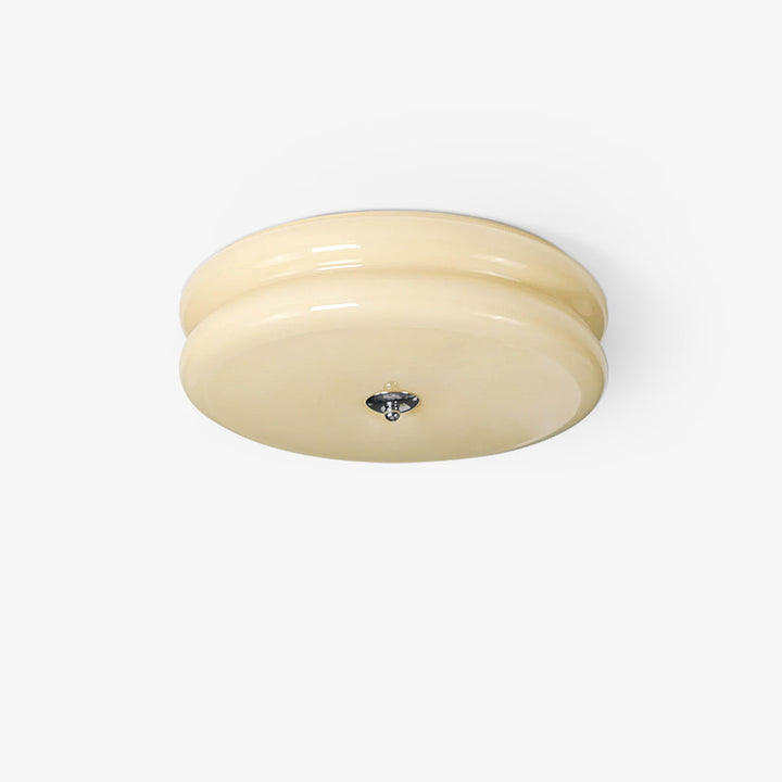 Lustra Plafonnier Art Déco Verre Vintage - Neutralighting