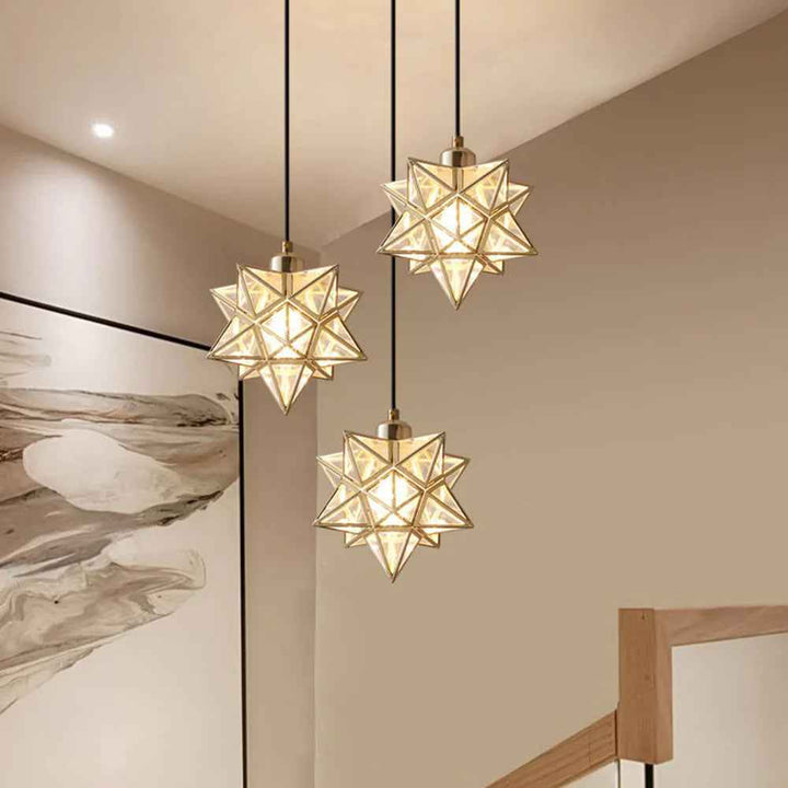 Valentina Classique LED Suspension Métal Salon Chambre à coucher - Neutralighting