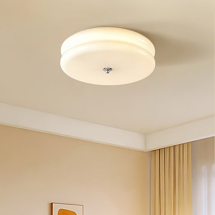 Lustra Plafonnier Art Déco Verre Vintage - Neutralighting