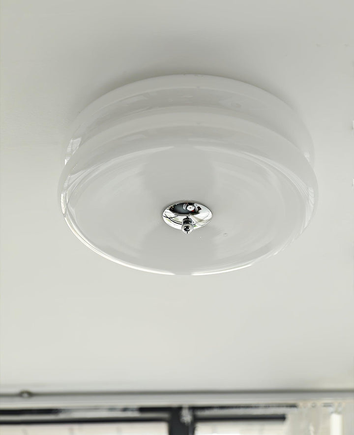 Lustra Plafonnier Art Déco Verre Vintage - Neutralighting