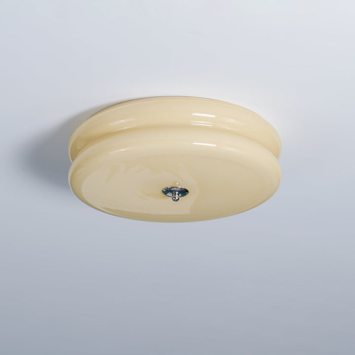 Lustra Plafonnier Art Déco Verre Vintage - Neutralighting
