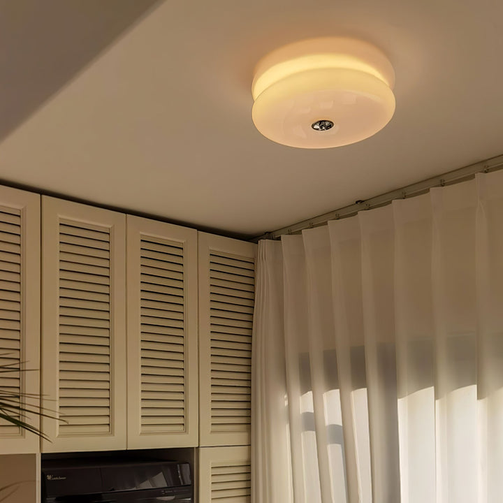 Lustra Plafonnier Art Déco Verre Vintage - Neutralighting
