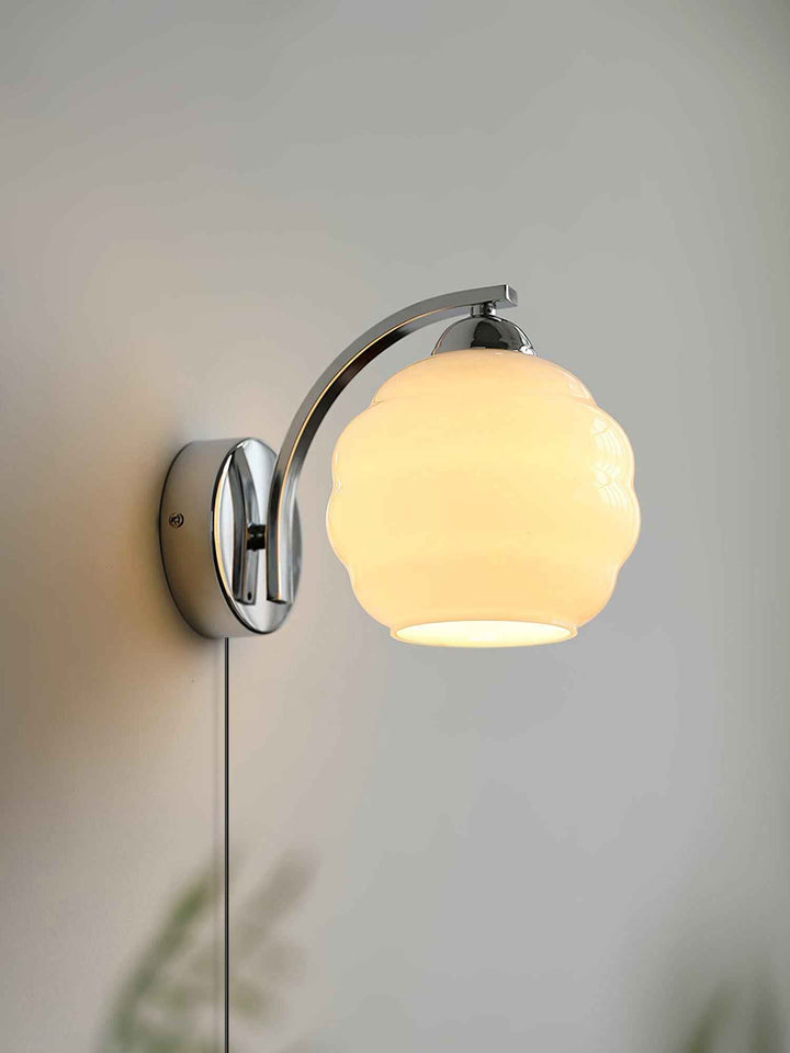 Lustra 15cm Beige LED