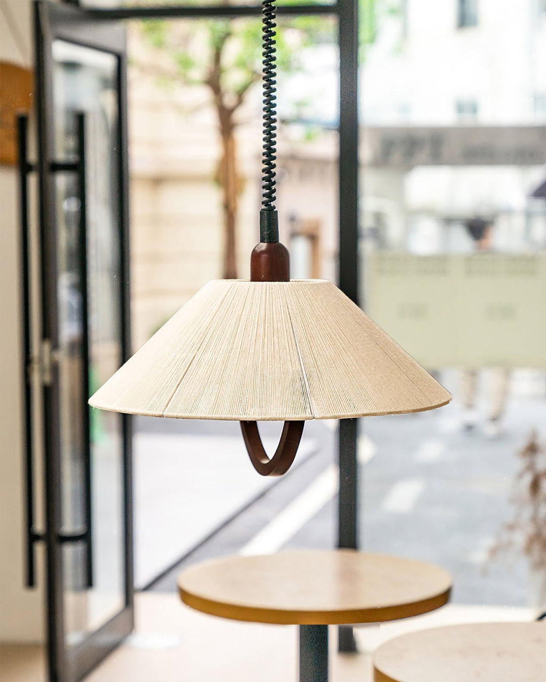 Syraeen Premium Nordic Art Bois Suspension - Neutralighting