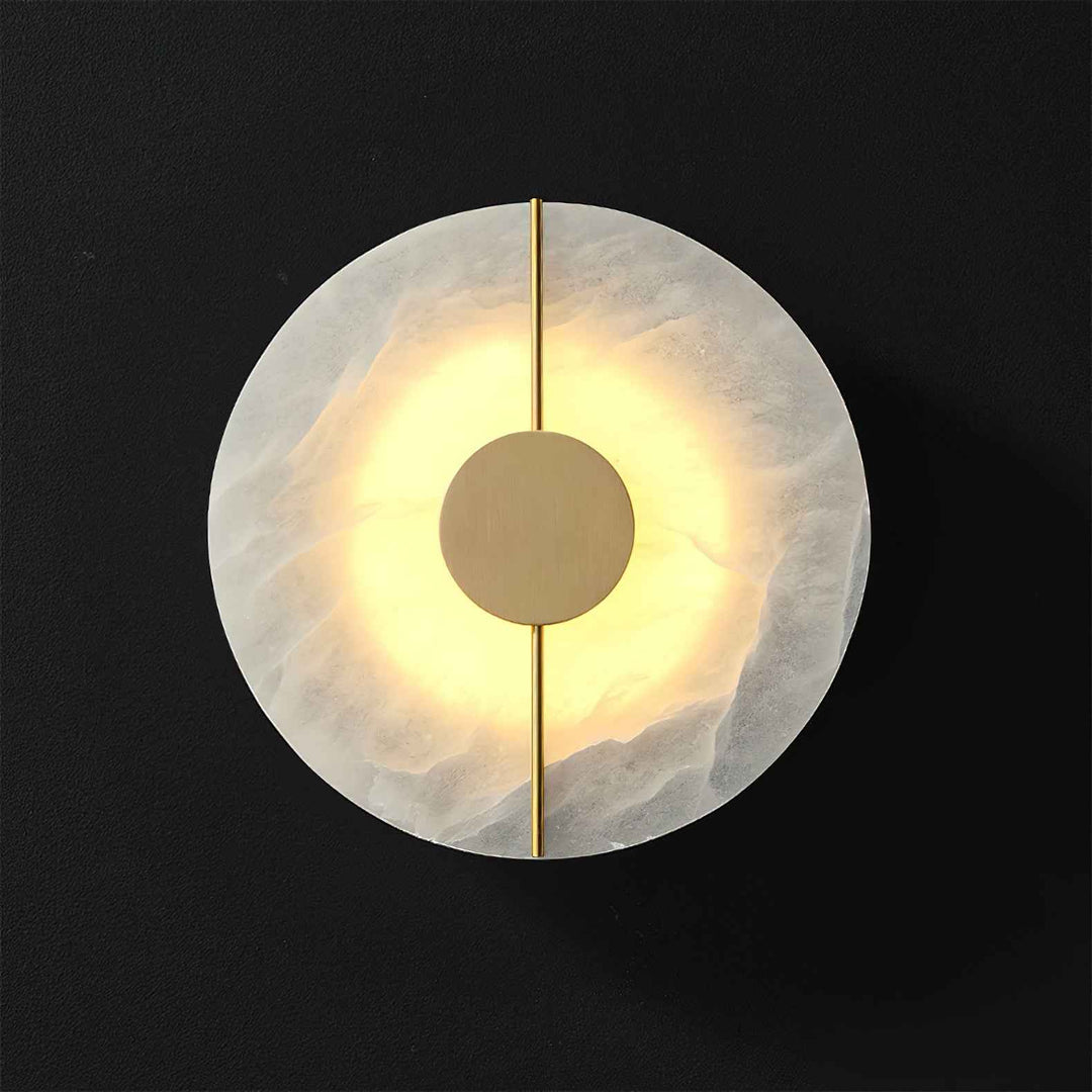 Waegnuvyo Laiton 16cm Blanc LED 12W